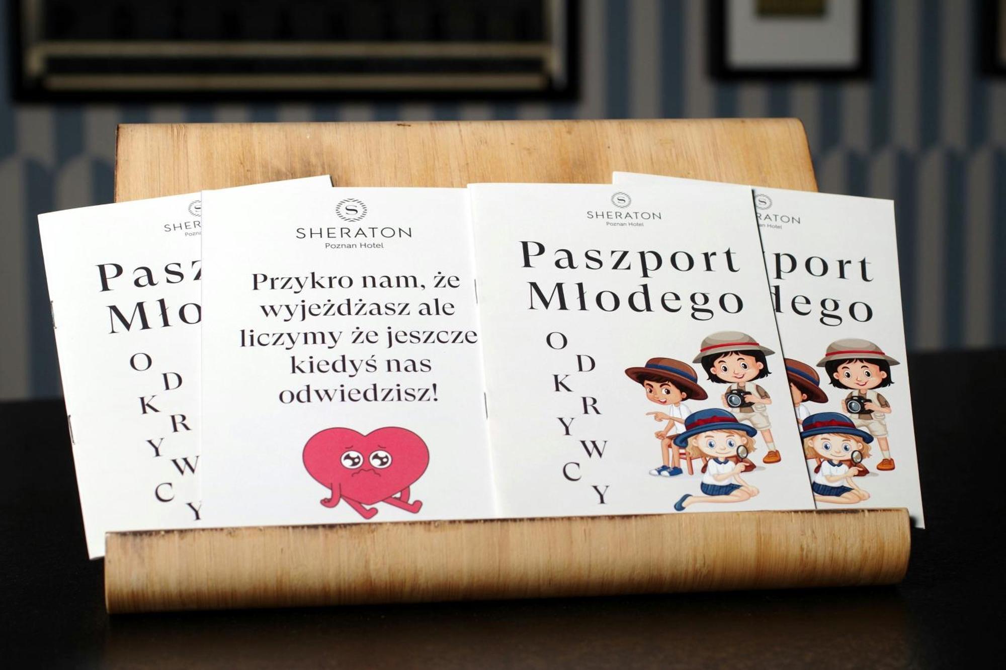 Sheraton Poznan Hotel Exterior photo Passport of a Young Citizen
